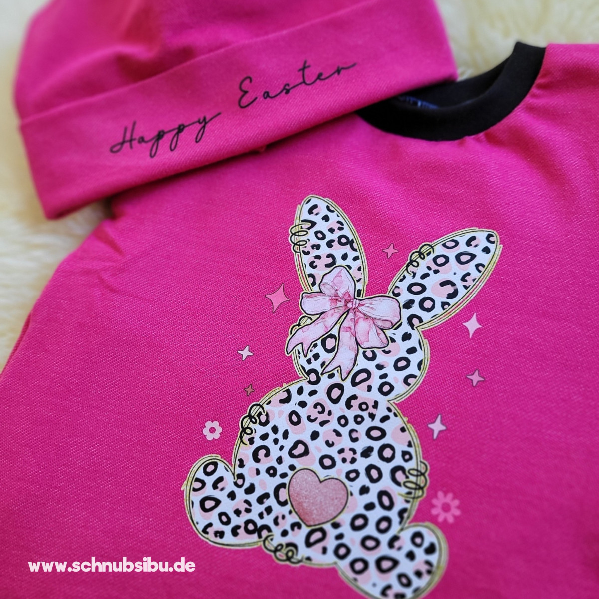 Bügelbild Leo Bunny